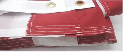 American Flags for Outside 5x8 FT, HeavyDuty American Flag for High Wind Outdoor, UV Protected/Sewn Stripes/Embroidered Stars/Brass Grommets, US Flag Built for The Toughest Conditions