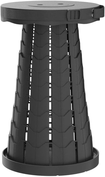 NUMANU 2025 Upgraded Collapsible Stool, 2.5"-18" Max 620lb Portable Folding Stool, Height Adjustable Retractable Telescopic Seat (2Pack Old-Gen Hard Seat + Accessories)