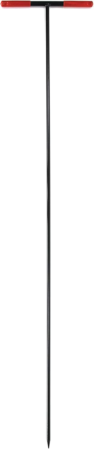 HOMESTEAD 48-Inch Soil Probe Rod with wide T handle, Comfortable Grip for Locating underground pipes and septic tanks