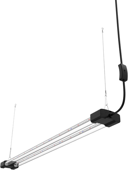 DYMOND Boostgro LED Seed Starter Grow Light 3FT Full Spectrum Linkable 5000k Daylight + 660nm Red + 450nm Blue Indoor Plant Lighting Fixture