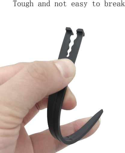 80 Pcs Irrigation Drip Support Stakes 1/8-1/4" Universal Drip Lines Tubing Hose for Gardens, Flowers, Plants, Vegetable