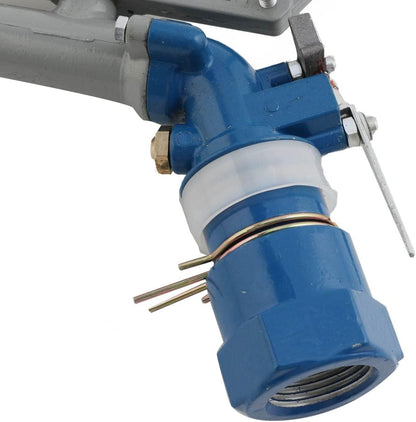 1'' Agriculture Irrigation Spray Gun Sprinkler Large-Area Irrigation Spray Gun Garden Farm Watering Sprinkler 360° Adjustable Watering for Farms, Orchards, Tea Gardens, Forestry