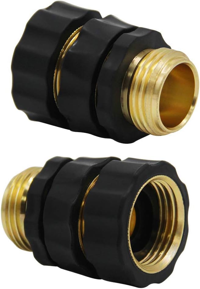 Twinkle Star 3/4 Inch Garden Hose Quick Connector Water Hose Fitting Male and Female, 9 of Set