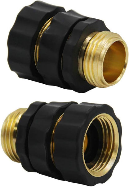 Twinkle Star 3/4 Inch Garden Hose Quick Connector Water Hose Fitting Male and Female, 9 of Set