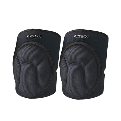 Knee Pads for Gardening,Flooring - Thick EVA Foam Cushion, Non-Slip Silicone & Adjustable Straps (S/M/L), Breathable Unisex Garden Kneeling Pad with Extended Comfort