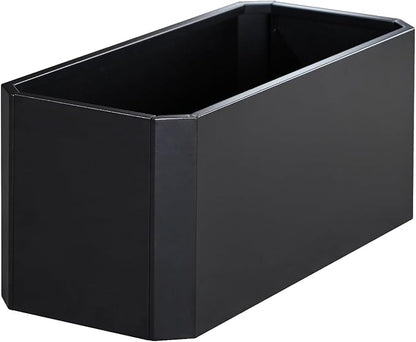 Steel Planter Box-36"x15"x15"-Large Rectangular Planter Indoor or Outdoor Black Matel Planter Box Commercial Residential for Patio Porch Deck Home Backyard