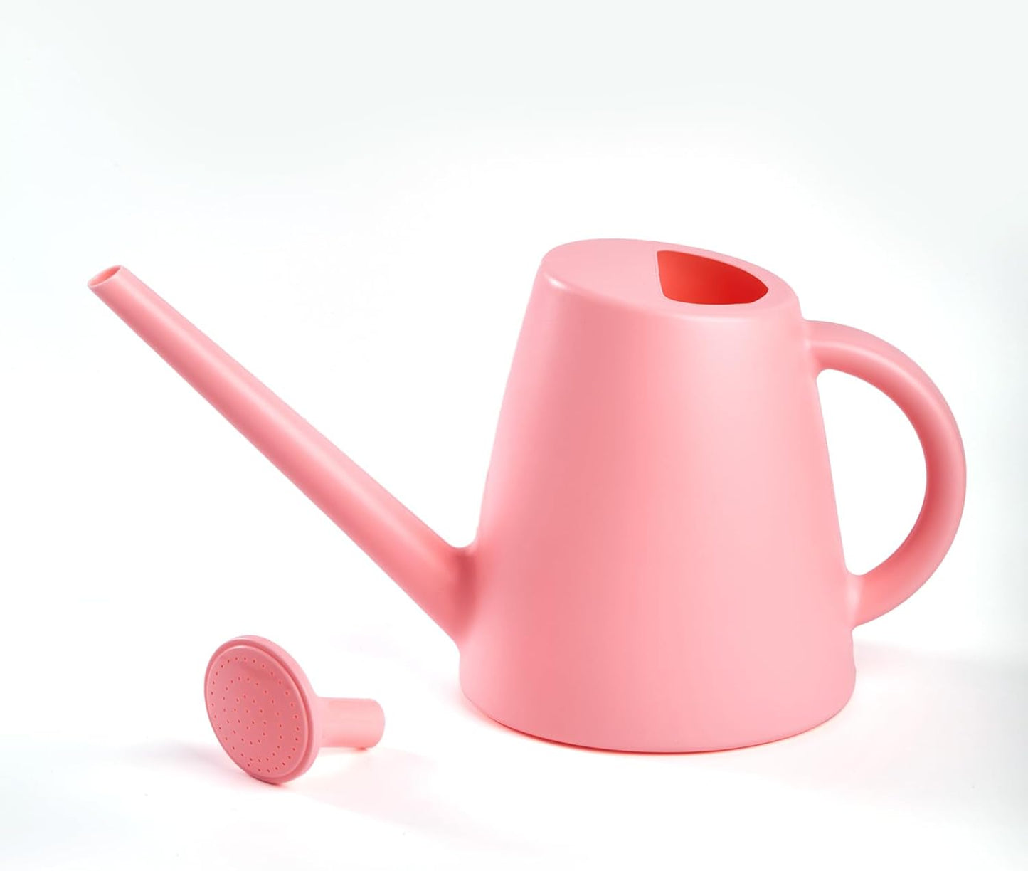 ZXJ Plant Watering Cans for Indoor and Outdoor Home Garden Plants - with Long Spout - Pink - 1/2 Gallon