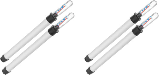 DOITOOL Plant Water Level Indicator for Flower Pots 4Pcs Water Shortage Reminder Gauge Floating Moisture Meter 8.97 Inch Durable Soil Moisture Monitor for Indoor Outdoor Plants