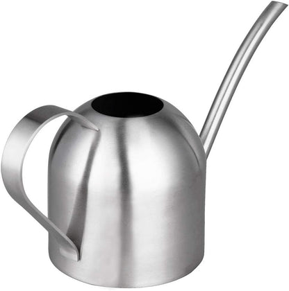 IMEEA Indoor Watering Can for House Plants Stainless Steel Watering Can Metal with Long Spout (33oz/1L)
