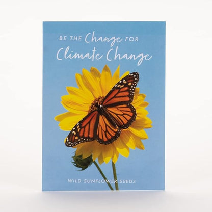 25 Earth Day Wild Sunflower Seed Packets