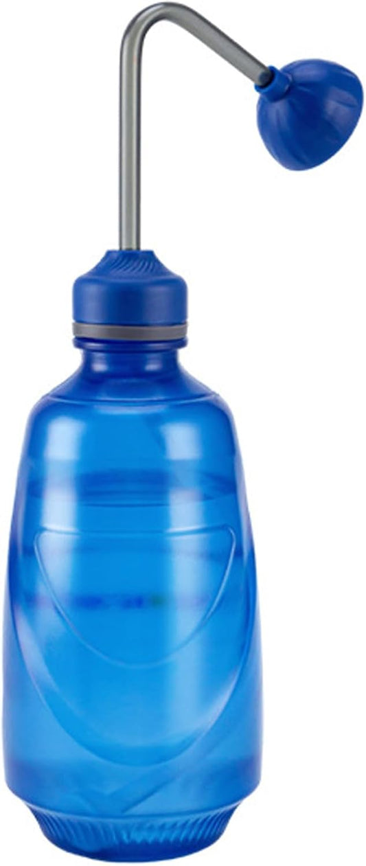 Watering Can for Seedlings, Small Watering Can for House Plant Garden Flower 15oz/0.45l (Blue)