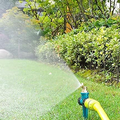 Joywayus Brass Misting Spray Nozzle 3/4" GHT Male 1-Holes Garden Sprinklers Irrigation Connector Water Sprinklers Mister Heads Fitting with Filter Mesh (Pack of 2)
