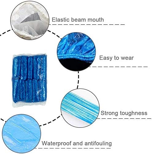 Disposable Arm Sleeves Covers, PeSandy 100pcs Waterproof PE Oversleeves Covers 40 x 20 cm/ 15.7 x 7.9 inches