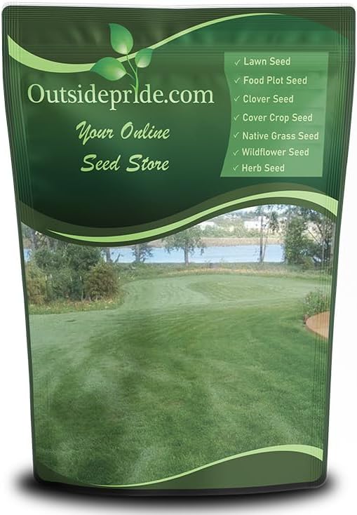 Outsidepride Combat Extreme Transition Zone Grass Seed Blend for Lawn 25 lbs - Fine, Medium Leaf Blades & Dense Turf for Sun, Shady & High Traffic Areas w/OptiGrowth Coating for Seed Enhancement