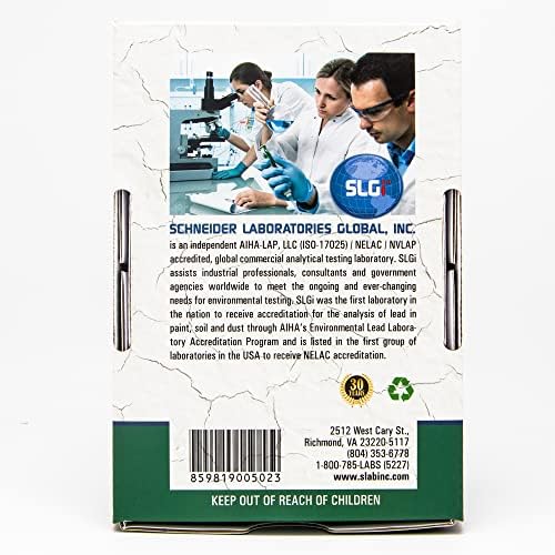 Lead Test Kit in Paint, Dust, or Soil 1PK (5 Bus. Day) Schneider Labs