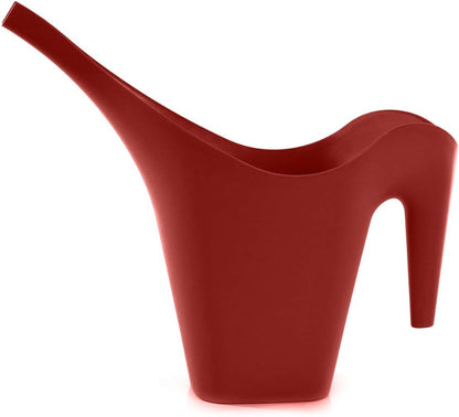 Mintra 1/2 Gallon Plant Watering Can, Indoor Outdoor Water Can for Plants, Long Spout Plastic Water Pitcher for Watering Flower Succulent, Durable and Lightweight, 2L/68 oz, 1 Pack, Burgundy