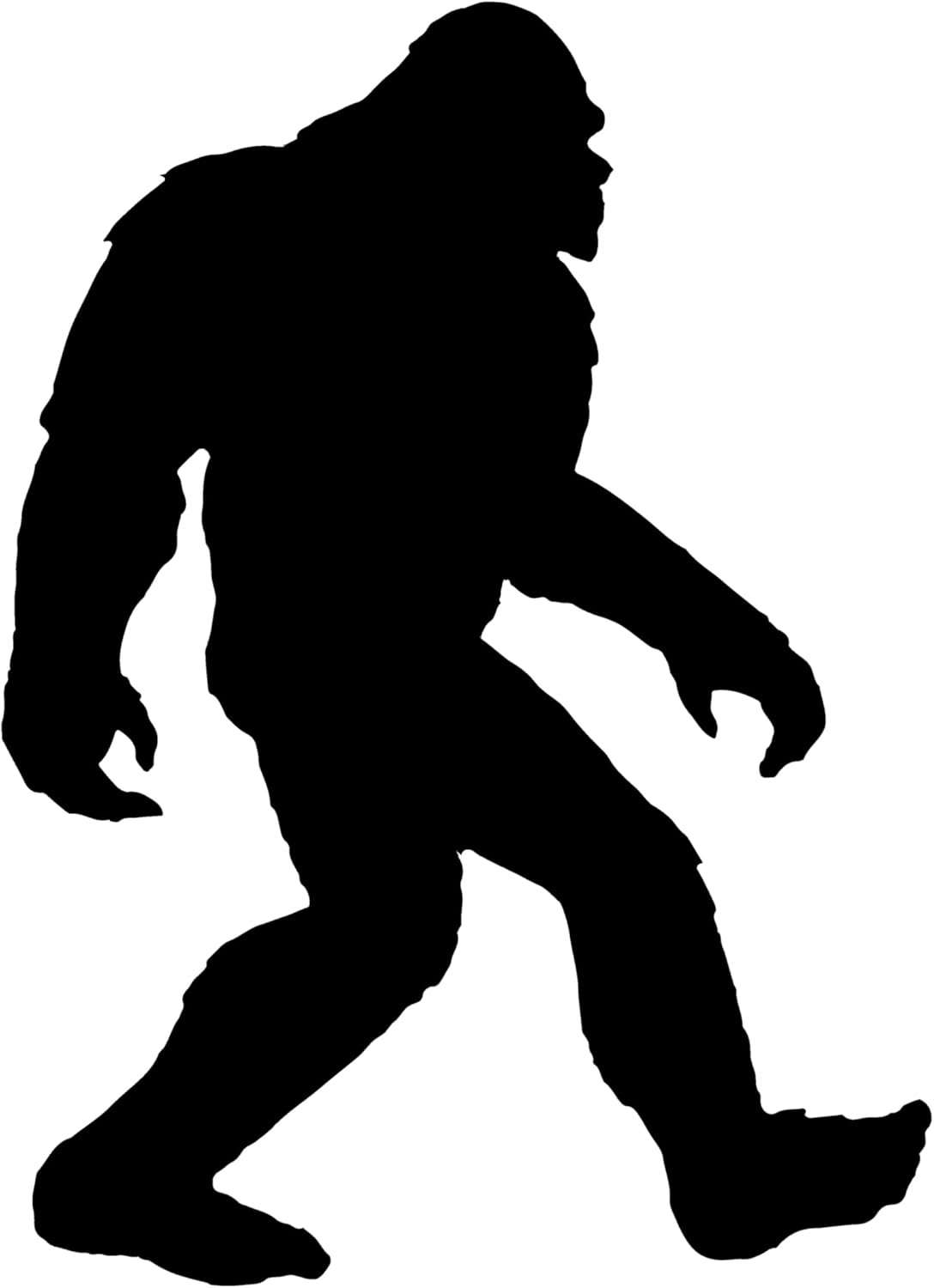 Giant 7 Foot Bigfoot Yard Decoration – All-Weather Durable PVC Sasquatch Silhouette | Outdoor Lawn & Garden Sculpture, Rustic Patio & Cabin Decor