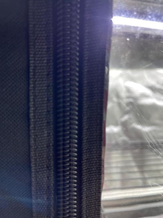 48"x18"x72" Grow Tent Cover for Baker's Rack – Clear Front Door, Adjustable Ventilation, Fully Enclosed Bottom – Indoor Greenhouse for Plants