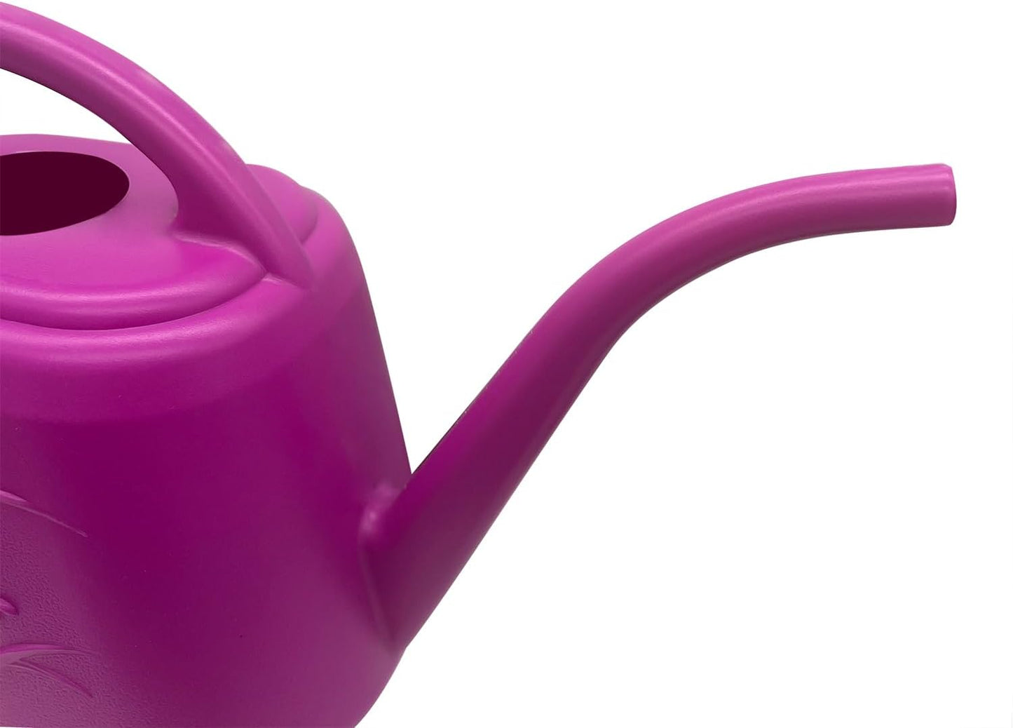 Plant Watering Can - Plastic for Indoor and Outdoor Home Plant - 1/2 Gallon - Rose Red