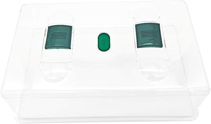 Propagator with Humidity Vents Domes,Heavy Duty Growing Tray Mini Greenhouse for Seedlings,Clones