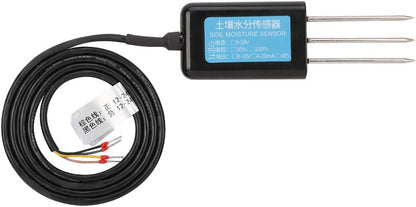 Soil Moisture Sensor, 0-10V Output Waterproof Greenhouse Soil Moisture Humidity Sensor Tester Meter Soil Test Kits Plant Accessories Indoor