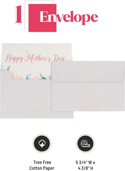 Mother's Day Greeting Card – Plantable Wildflower Seed Paper for Mother's Day, Gifts, & Special Events