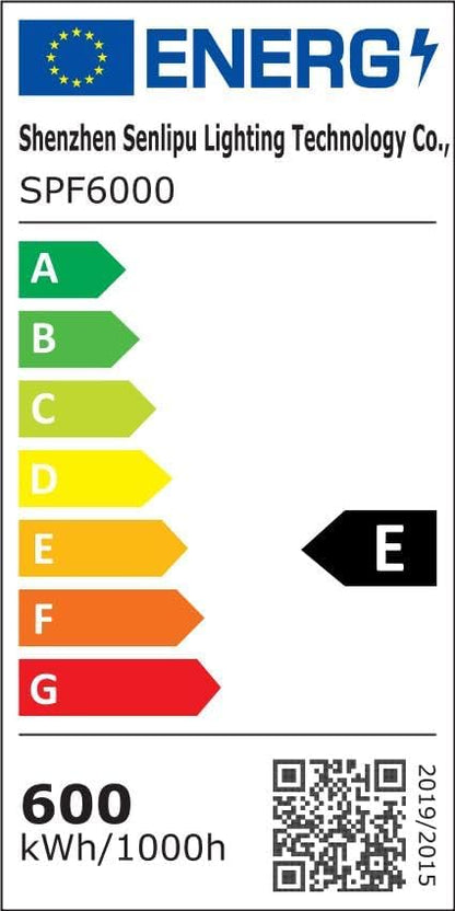 2024 New SPF6000 600W LED Grow Light 6x6ft Coverage with New Diodes & IR Lights Full Spectrum Veg Bloom Growing Lamps for Indoor Plants Seeding Flower Led Plant Light Fixture