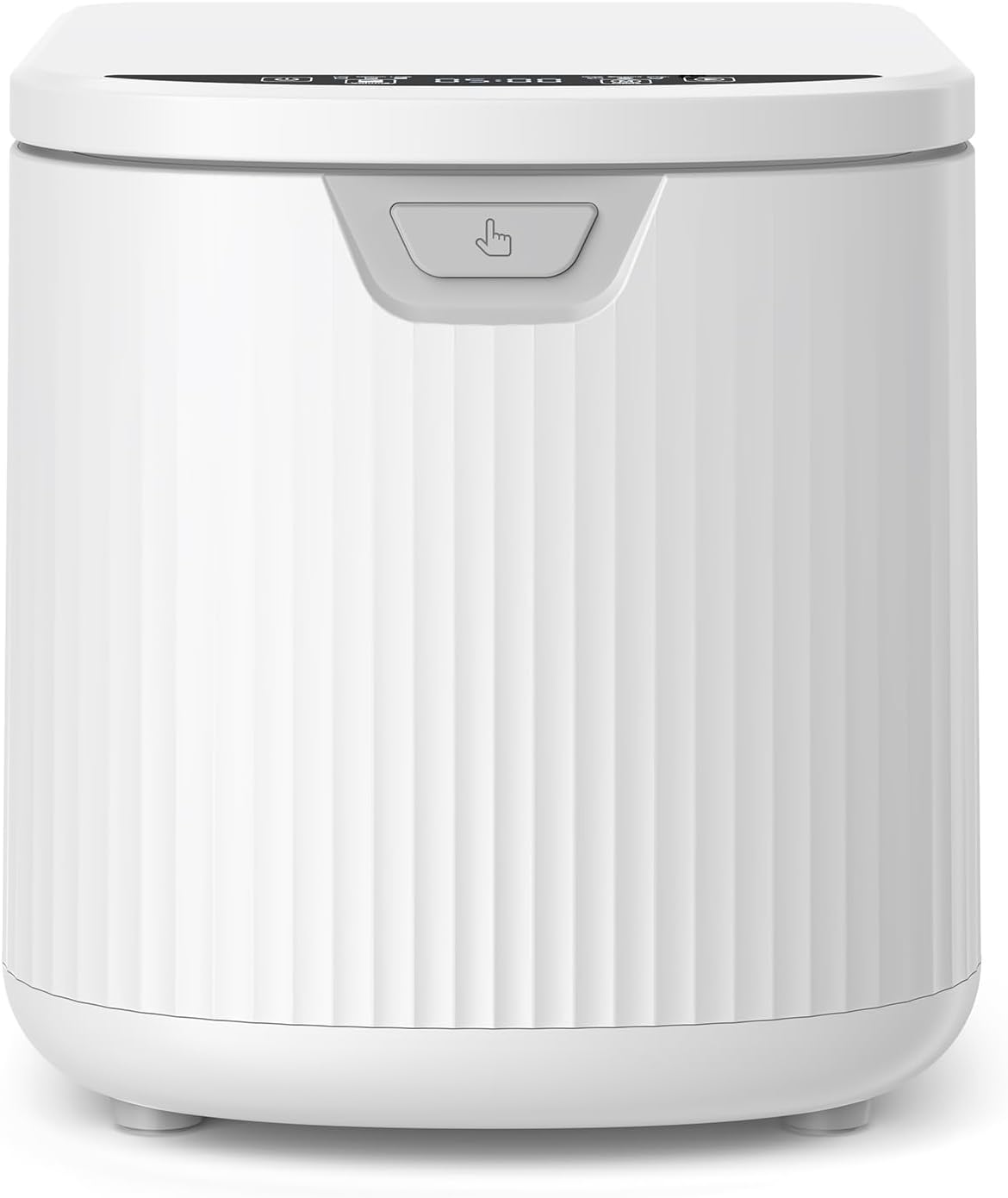 3.3L(Max) Electric Composter for Kitchen, Smart Countertop Compost Bin with Low Noise, Odorless, Auto Self-Cleaning, LED Display, Turns Food Waste to Fertilizer for Home