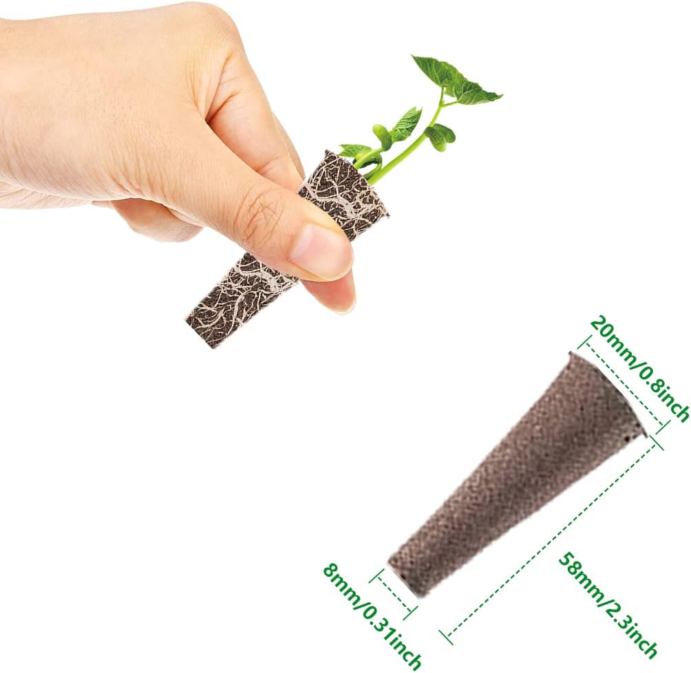 Grow Sponges, Starter Pods Compatible with Aero Garden,Refill Pods for Hydroponic Growing System (100pcs)