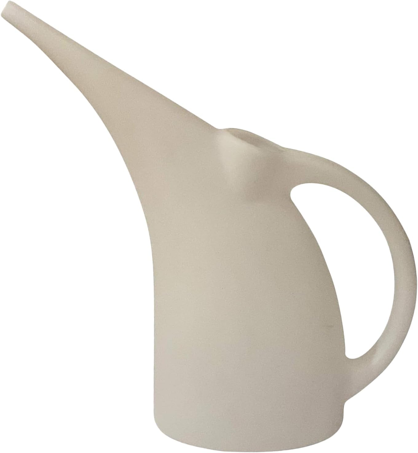 KP KOOL PRODUCTS Watering Can 1/2 Gallon - Small Watering Can for Indoor Plants - Outdoor Watering Can - White Plant Waterer - Plastic Watering Can for Garden - 1 Pack