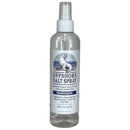 Offshore Salt Spray: Sea Salt Hair Mist for Sensitive Scalp, Lightweight Algae-Based Styling Spray, Hypoallergenic and Dermatologist-Tested, 8oz NATIONAL ECZEMA ASSOCIATION SEAL OF ACCEPTANCE