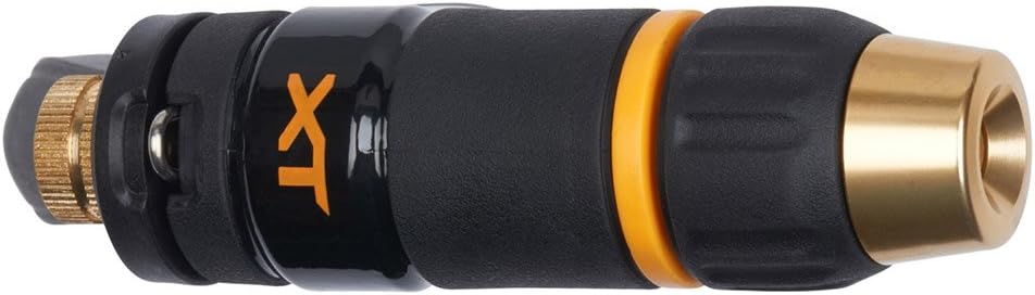 Melnor 65084-AMZ XT Metal Rear Trigger Nozzle with QuickConnect Product Adapter Set, Adjustable Tip