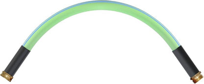 Atlantic Heavy Duty Garden Hose 2 ft x 5/8 Inch Green Color, Short Connection Leader Hose with Male-Female Connectors (2 Feet)