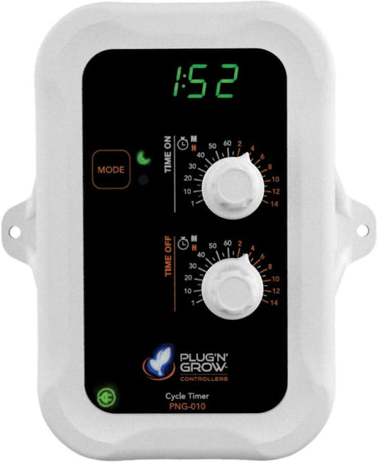 Intelligent Growing Systems (Plug & Grow) NBPNG010 Lighting Timer with High-Temp Shutoff