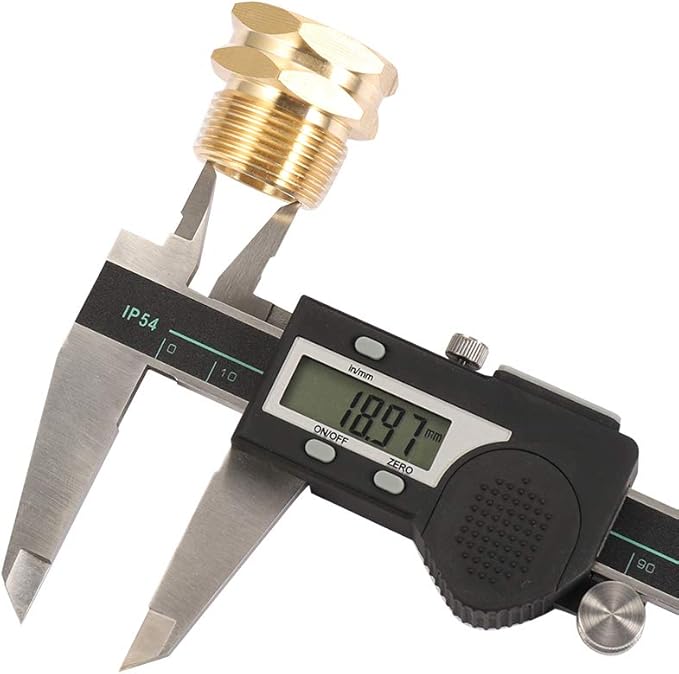 Brass Garden Hose Adapter, 3/4” GHT Female x 3/4” NPT Male Connector,GHT to NPT Adapter Brass Fitting,Brass Garden Hose to Pipe Fittings Connect 2pcs (3/4” Female x 3/4” NPT Male)