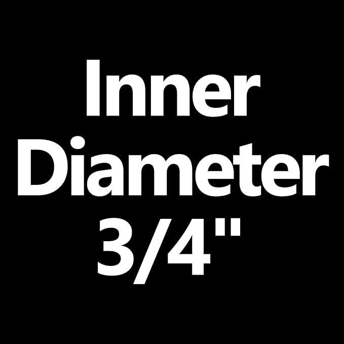 SPECILITE Garden Water Hose 50 ft x 3/4 in Heavy Duty, Flexible and Lightweight, Burst 600 psi, Kink-less Hybrid Rubber Pipe for Backyard, 3/4'' Brass Fittings, Black