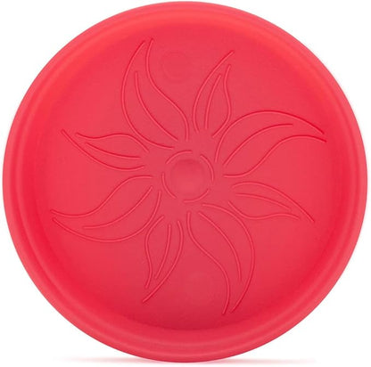 Mintra Home Garden Pots 4pk - Flowers, Herbs, Plants, Indoor, Outdoor, Colorful, Wholesale, Bulk (Coral, 13cm Diameter (5in))