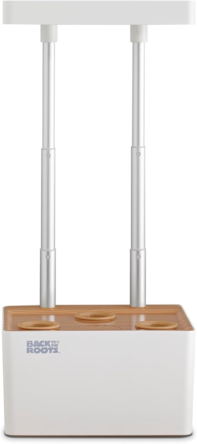 Back to the Roots New Hydroponic Grow Kit, LED Indoor Garden