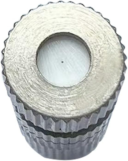 High Pressure Brass Nickel Plated Misting Nozzle for Outdoor Cooling Mist System, 0.8mm Ceramics Orifice, Anti-Drip Cleanable, 10pcs