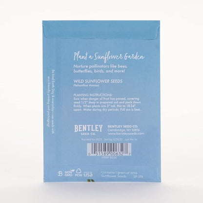 25 Earth Day Wild Sunflower Seed Packets