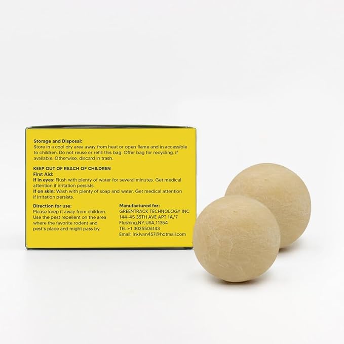 Pest Control, Peppermint Rodent Repellent, Rat Deterrent, Mice Repellent, Mouse Repellant, Naturally Repel Rodents,Silverfish,Spiders,Roaches,Ants,Moths,Squirrels,&Other Pests Repellent-6P