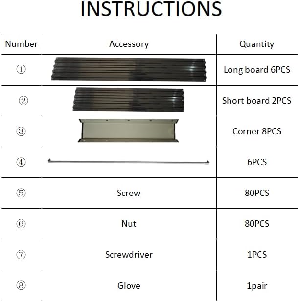 12.3 * 4 * 1.5FT Galvanized Raised Garden Bed,Horticultural Planting Box, Large DIY Planting Boxes, Large Metal Flowerpot Steel Kit