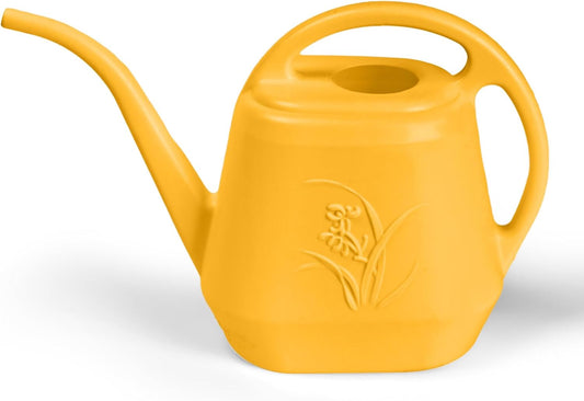 Plastic Watering Can -1 Gallon - Orange