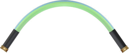 Atlantic Female to Female Heavy Duty Garden hose 2 ft x 5/8 Inch Green Color Short Leader Water Hose (2 Feet)