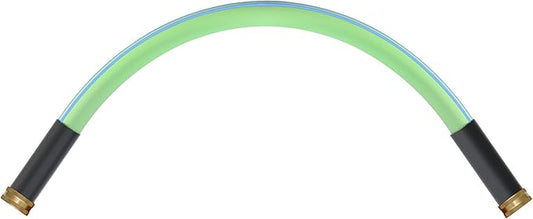 Atlantic Female to Female Heavy Duty Garden hose 2 ft x 5/8 Inch Green Color Short Leader Water Hose (2 Feet)