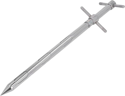 Soil Sampler Probe, Soil Probe Sampling Tool, 304 Stainless Steel Proof 0.54m for Powder Grain, T Handle Soil Test Kits for Soil Sampling Plant Care Lawn Garden Farm