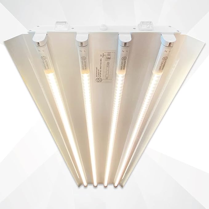 Active Grow 4FT T5 HO LED Grow Light – 4×25W Full Spectrum Panel, High CRI 95, Daisy-Chainable – Ideal Grow Light for Indoor Plants, Veg & Bloom, T5 Grow Lights Fixture