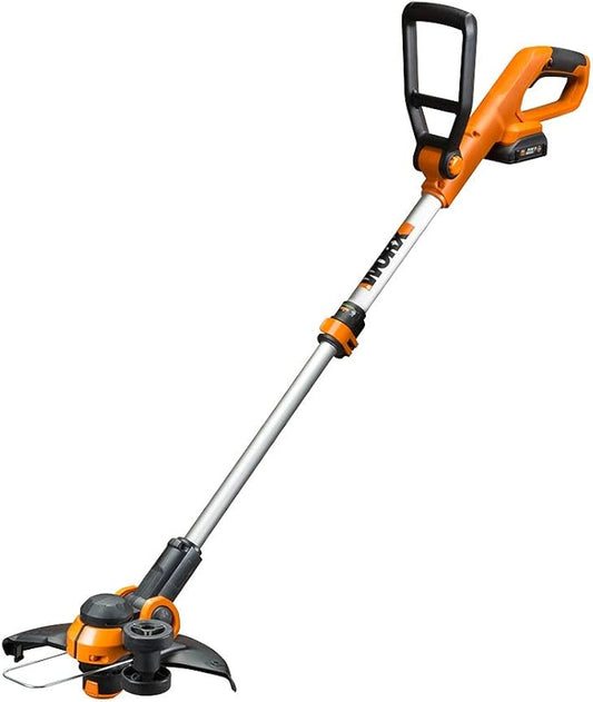 WORX Cordless String Trimmer 20V 2 in 1 Trimmer and Edger WG162 (Battery & Charger Included)
