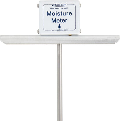 Reotemp 48 Inch Garden and Compost Moisture Meter, Garden Tool Ideal for Soil, Plant, Farm and Lawn Moisture Testing