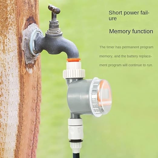 Hose Watering Timer Sprinkler Timer, Programmable Water Timer for Garden Hose, Outdoor Faucet, Drip Irrigation and Lawn Watering System (Timer)